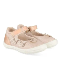 Baskets Babies ROSE Fille Motif Iridescent Scratch