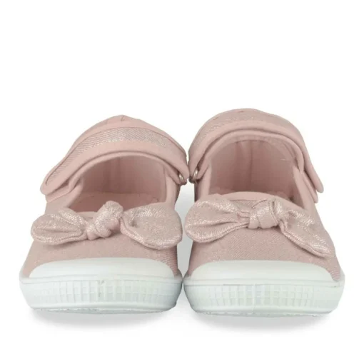 Baskets Babies ROSE Fille Motif Paillettes Scratch