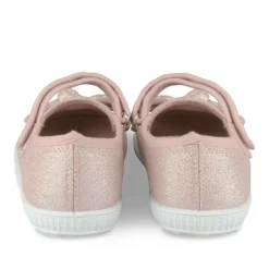 Baskets Babies ROSE Fille Motif Paillettes Scratch