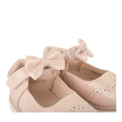 Baskets Babies ROSE Fille Motif Vernis Scratch