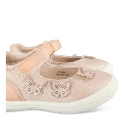 Baskets Babies ROSE Fille Motif Iridescent Scratch