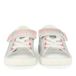 Baskets Baskets ARGENT Fille Motif Iridescent Scratch