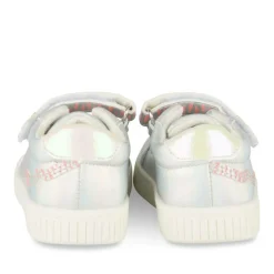 Baskets Baskets ARGENT Fille Motif Iridescent Scratch