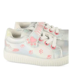 Baskets Baskets ARGENT Fille Motif Iridescent Scratch