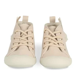 Baskets Baskets BEIGE Fille Motif Animal Lacets