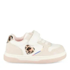 Baskets Baskets BLANC Fille Motif Coeurs Scratch