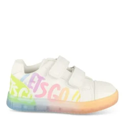 Baskets Baskets BLANC Fille Motif Multicolore Scratch