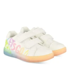 Baskets Baskets BLANC Fille Motif Multicolore Scratch