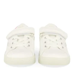 Baskets Baskets BLANC Fille Motif Coeurs Scratch