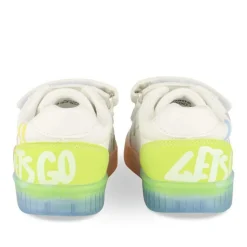 Baskets Baskets BLANC Fille Motif Multicolore Scratch