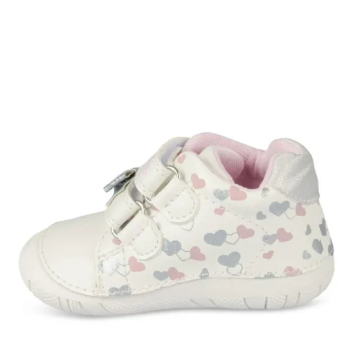 Baskets Baskets BLANC Fille Scratch