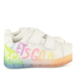 Baskets Baskets BLANC Fille Motif Multicolore Scratch