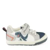 Baskets Baskets BLANC Garçon Motif Dinosaure Scratch