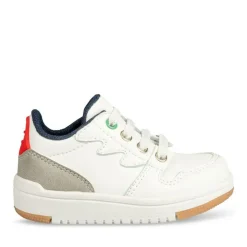 Baskets Baskets BLANC Garçon Motif Uni Scratch
