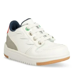 Baskets Baskets BLANC Garçon Motif Uni Scratch