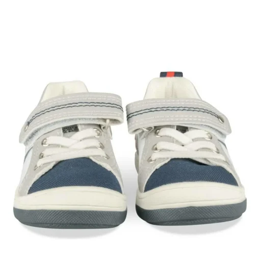 Baskets Baskets BLANC Garçon Motif Dinosaure Scratch