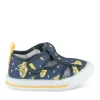 Baskets Baskets BLEU Garçon Motif Multicolore Scratch