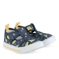 Baskets Baskets BLEU Garçon Motif Multicolore Scratch