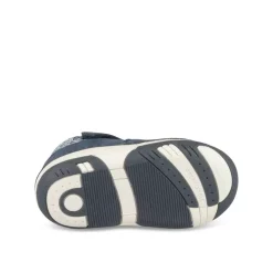 Baskets Baskets BLEU Garçon Motif Tropical Scratch