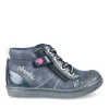 Baskets Baskets MARINE Fille Motif Uni Fermeture éclair