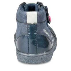 Baskets Baskets MARINE Fille Motif Uni Fermeture éclair