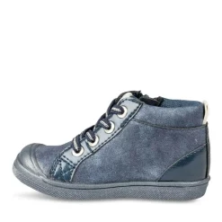 Baskets Baskets MARINE Fille Motif Uni Fermeture éclair