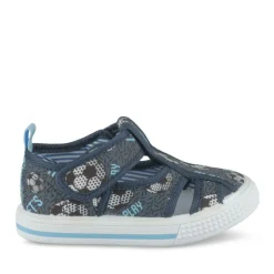 Baskets Baskets MARINE Garçon Motif Uni Scratch