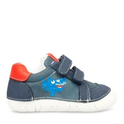 Baskets Baskets MARINE Garçon Motif Uni Scratch