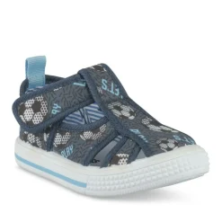 Baskets Baskets MARINE Garçon Motif Uni Scratch