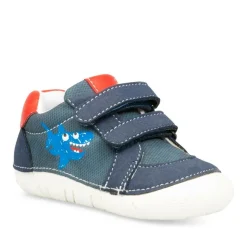 Baskets Baskets MARINE Garçon Motif Uni Scratch