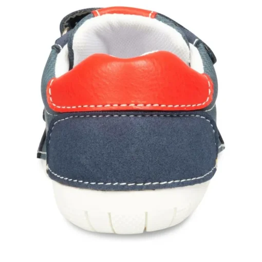Baskets Baskets MARINE Garçon Motif Uni Scratch