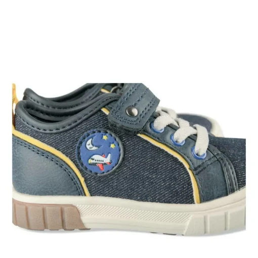 Baskets Baskets MARINE Garçon Motif Multicolore Scratch