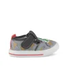 Baskets Baskets NOIR Garçon Motif Dinosaure Scratch
