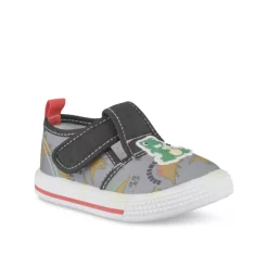 Baskets Baskets NOIR Garçon Motif Dinosaure Scratch