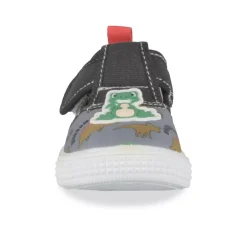 Baskets Baskets NOIR Garçon Motif Dinosaure Scratch