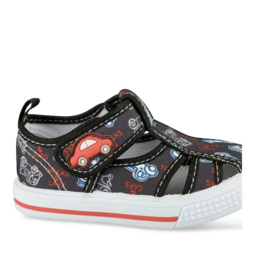 Baskets Baskets NOIR Garçon Motif Multicolore Scratch