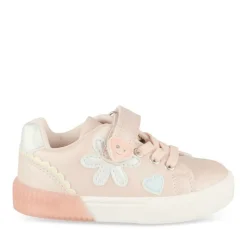 Baskets Baskets ROSE Fille Motif Coeurs Scratch