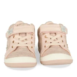 Baskets Baskets ROSE Fille Motif Animal Scratch