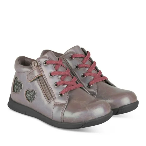 Baskets Baskets VIOLET Fille Motif Animal Fermeture éclair