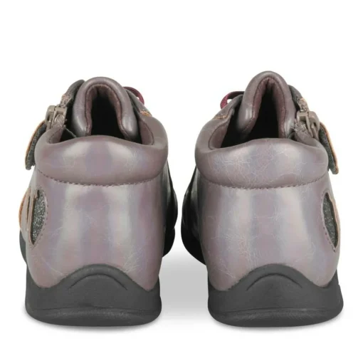 Baskets Baskets VIOLET Fille Motif Animal Fermeture éclair