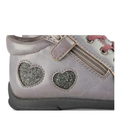 Baskets Baskets VIOLET Fille Motif Animal Fermeture éclair