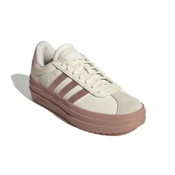 Baskets BEIGE ADIDAS VL COURT BOLD