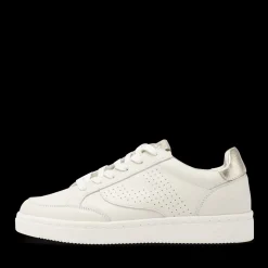 Baskets BEIGE Femme CUIR Motif Uni A Enfiler