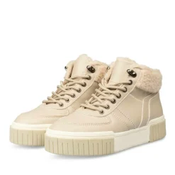 Baskets BEIGE Femme Lacets