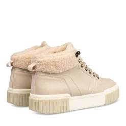 Baskets BEIGE Femme Lacets