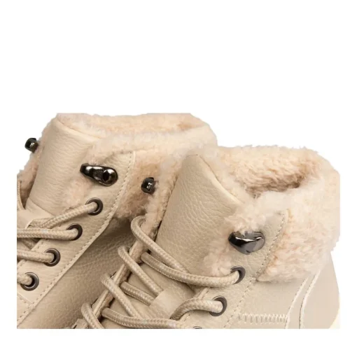 Baskets BEIGE Femme Lacets