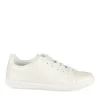 Baskets BEIGE Femme Motif Iridescent Lacets