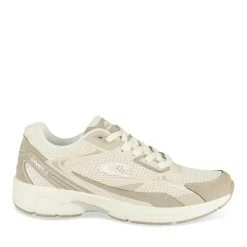 Baskets BEIGE Femme Motif Uni A Enfiler