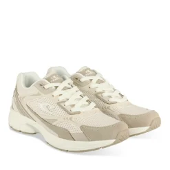 Baskets BEIGE Femme Motif Uni A Enfiler