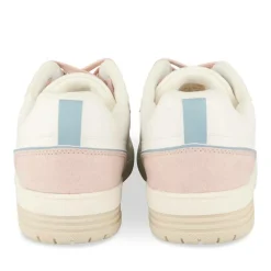 Baskets BEIGE Femme Motif Uni Lacets